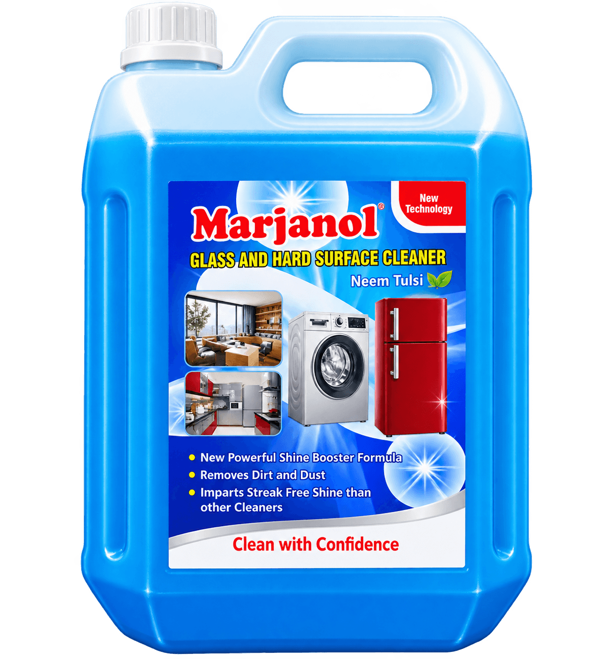 Glass & Hard Surface Cleaner — Neem Tulsi