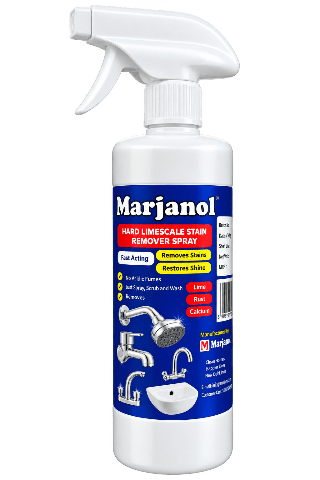 Hard Limescale Stain Remover Spray