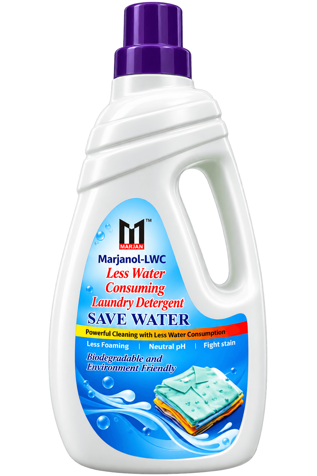 Less Water Consuming Laundry Detergent
