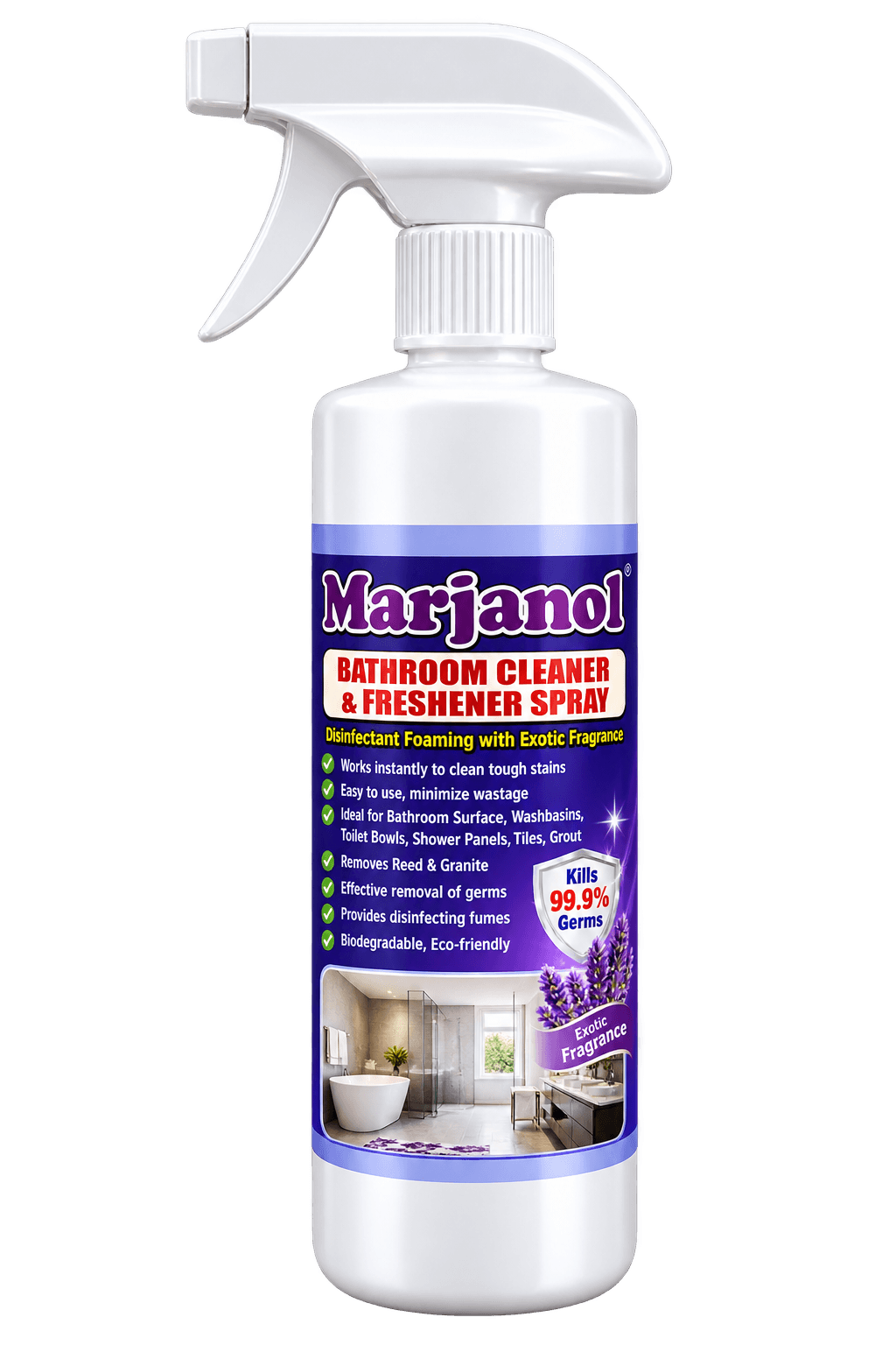 Bathroom Cleaner & Freshener Spray