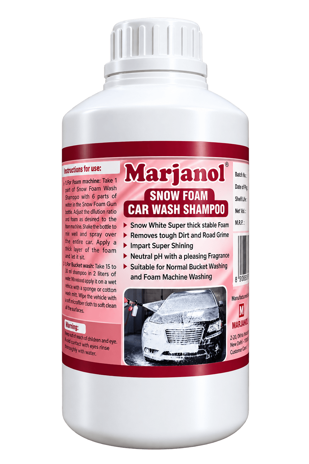Snow Foam Car Wash Shampoo