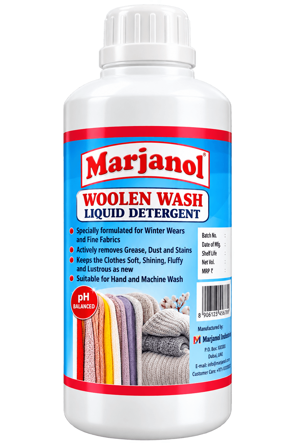 Woolen Wash Liquid Detergent