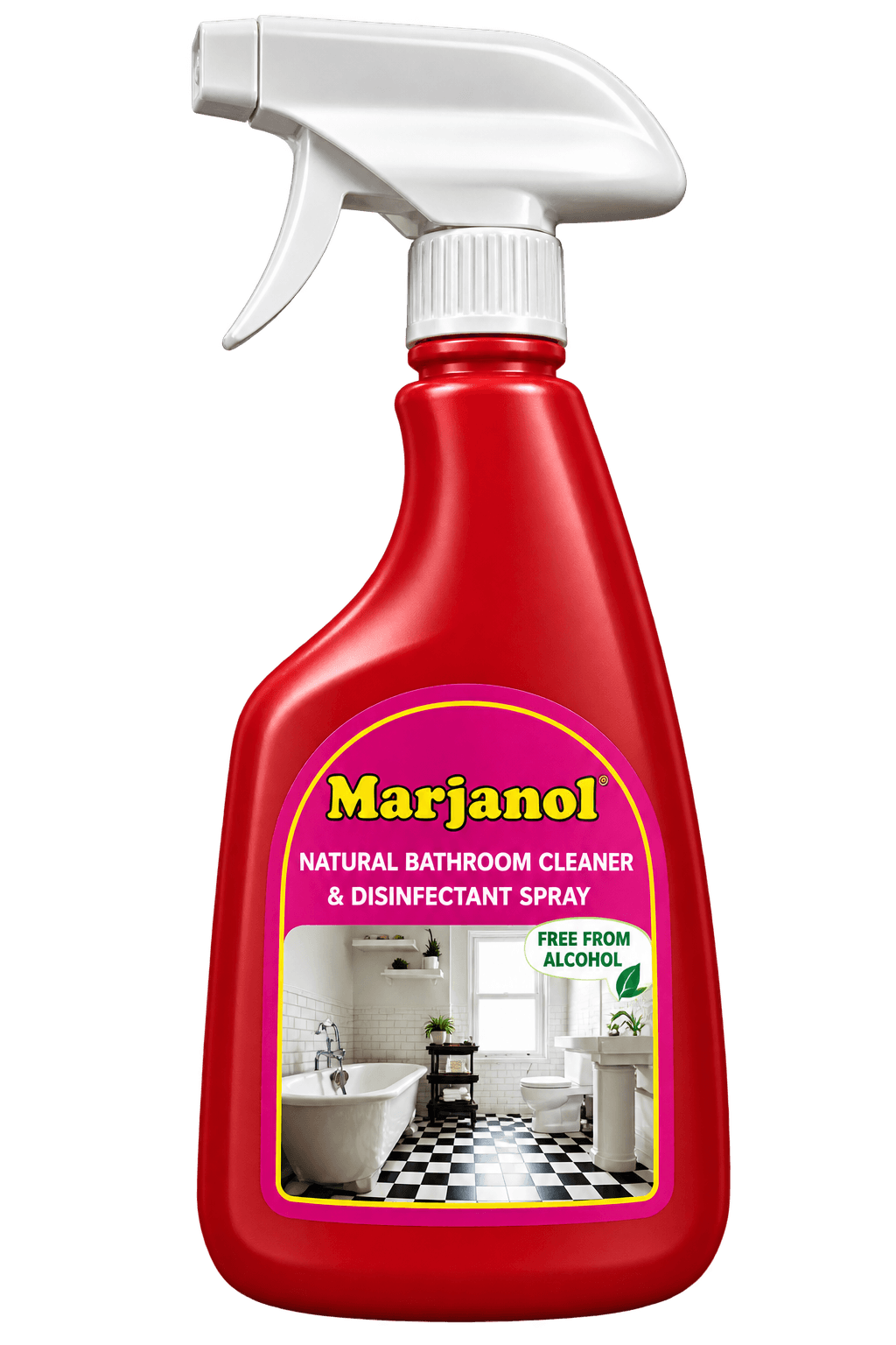 Natural Bathroom Cleaner & Disinfectant Spray