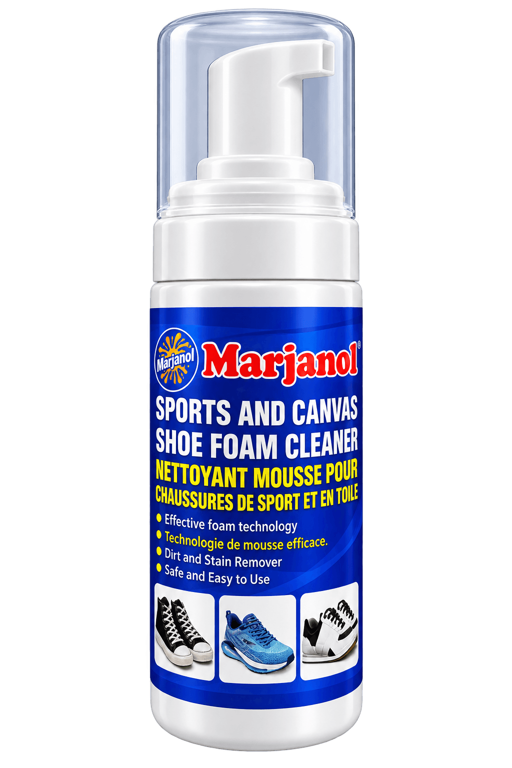 Sports & Canvas Shoe Foam Cleaner