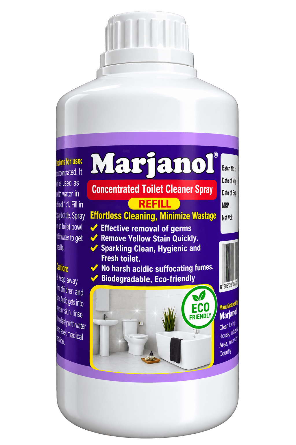 Toilet Cleaner Spray Refill